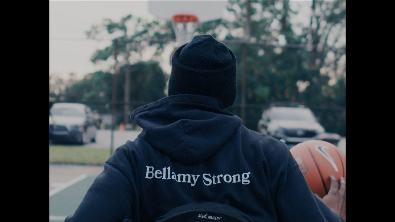 No Leg Power backdrop