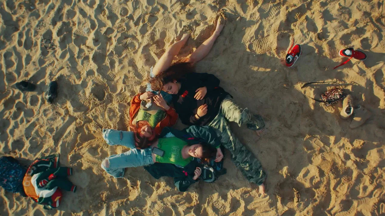 The Girls at the Station backdrop