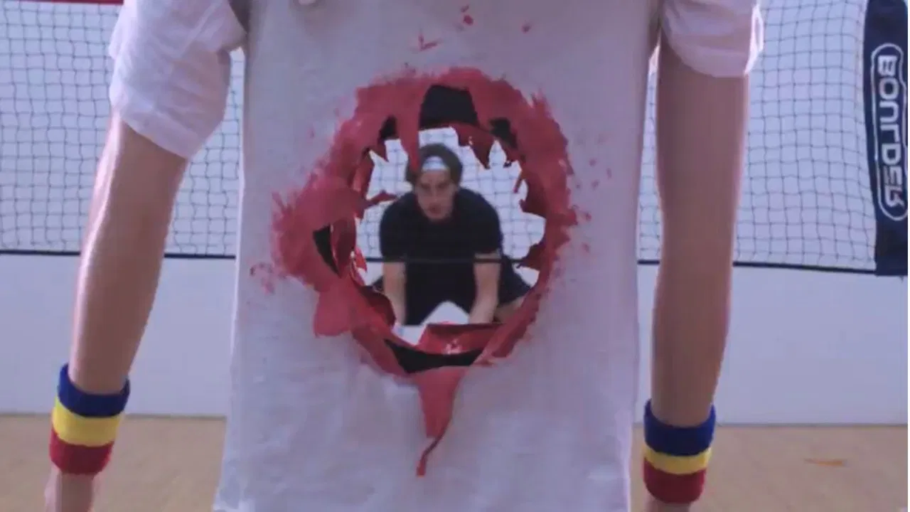 Volley Joe Spikes Again backdrop