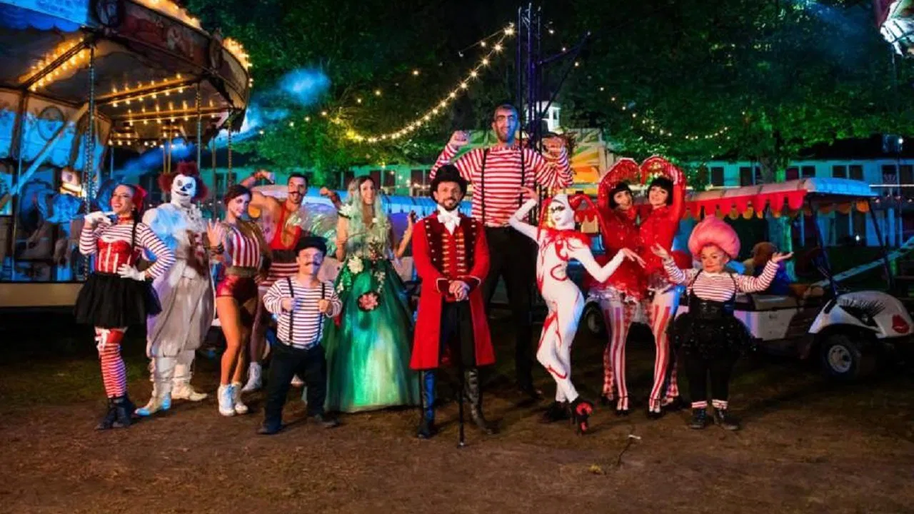 Boyard Land Spéciale Halloween backdrop