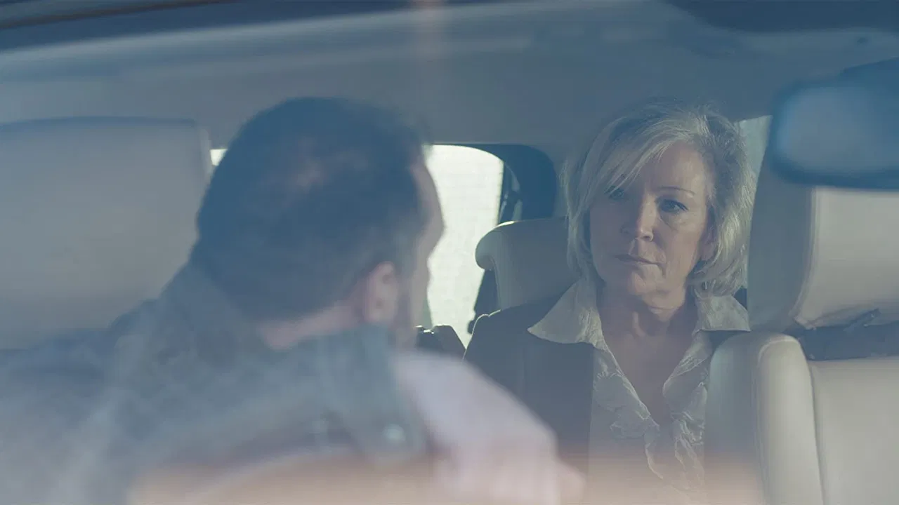 Lucas and Albert backdrop