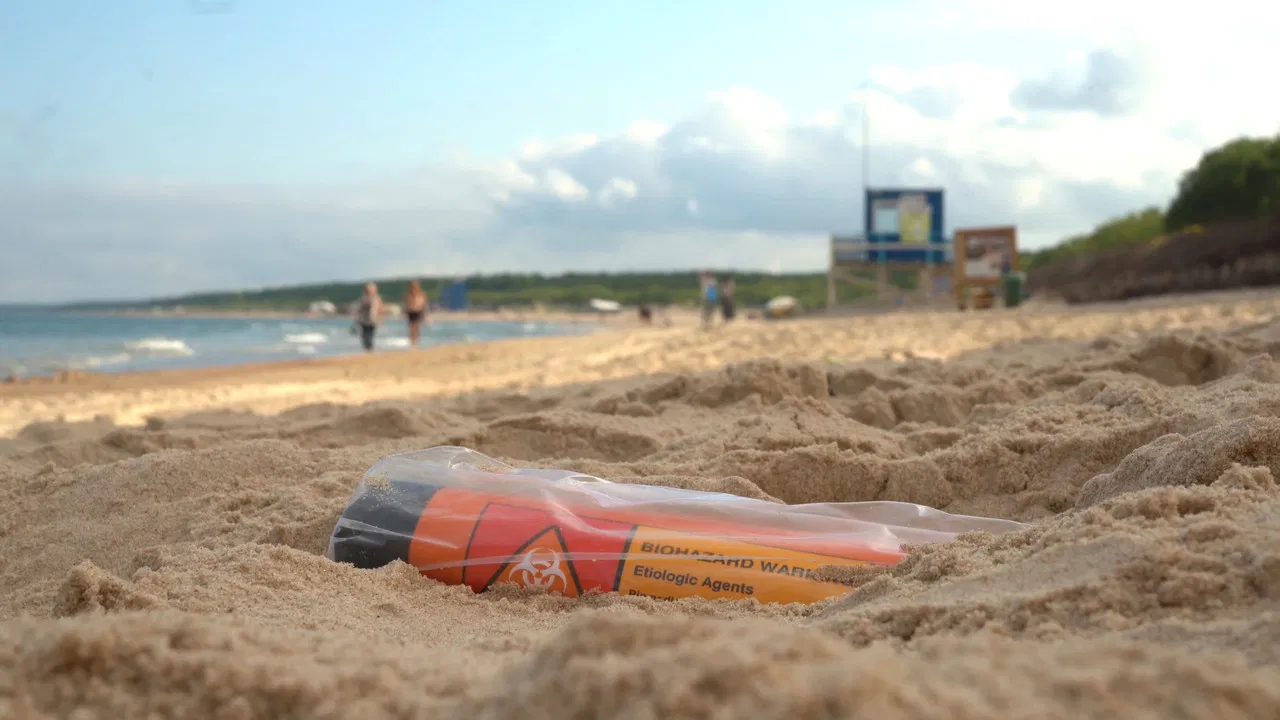 Tanning Day backdrop