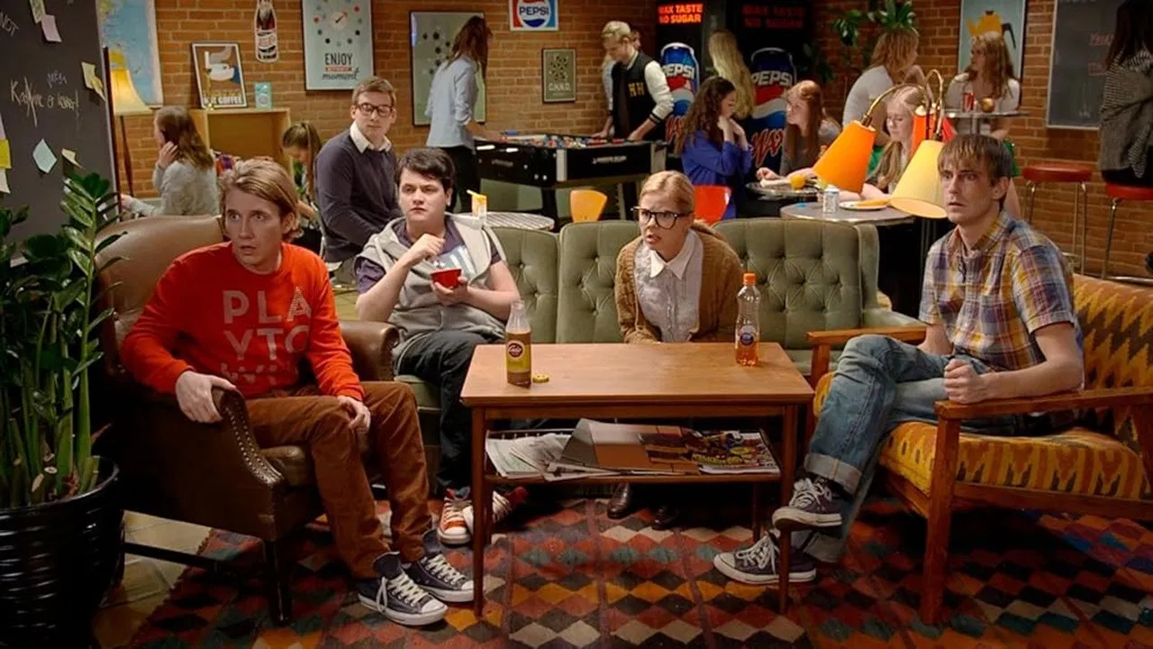 Hedensted High backdrop