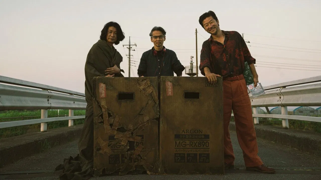 The Box Man backdrop