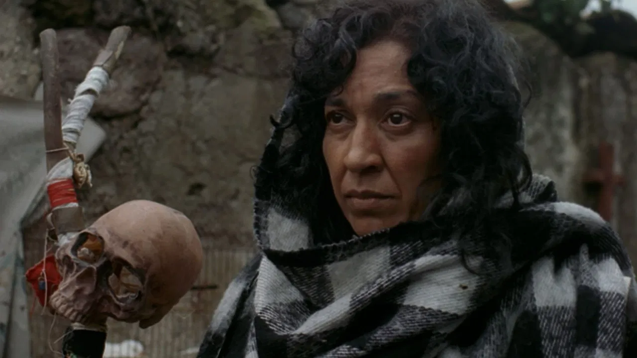 The Needle Cross backdrop