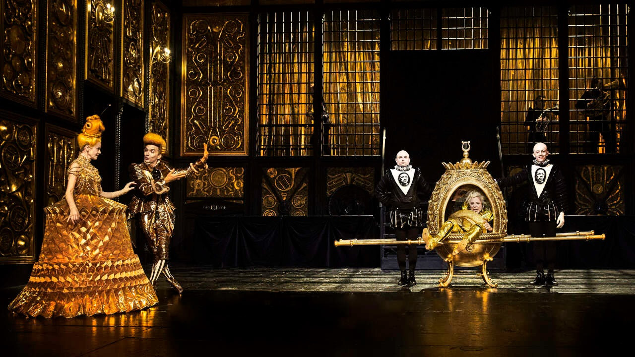 Le Bourgeois gentilhomme backdrop