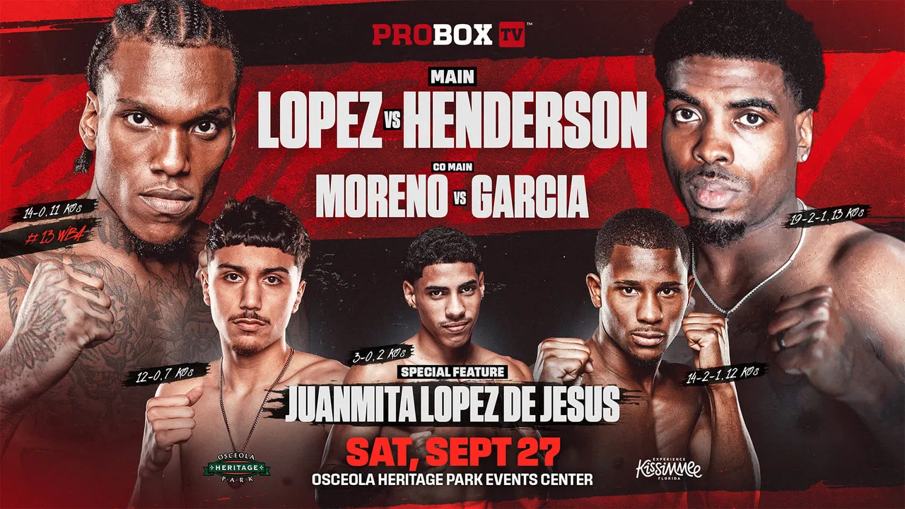 Najee Lopez vs. Kalvin Henderson backdrop