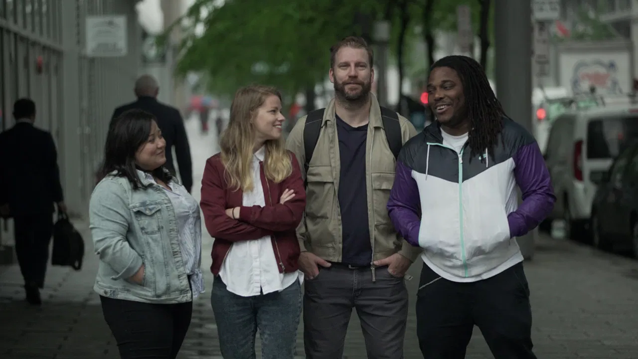 On se fera pas d'amis backdrop