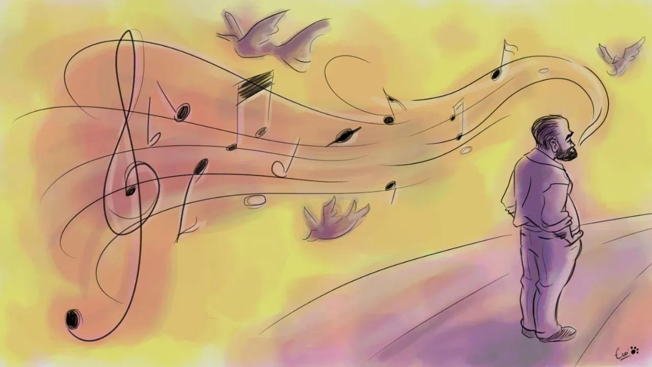 El silbador backdrop