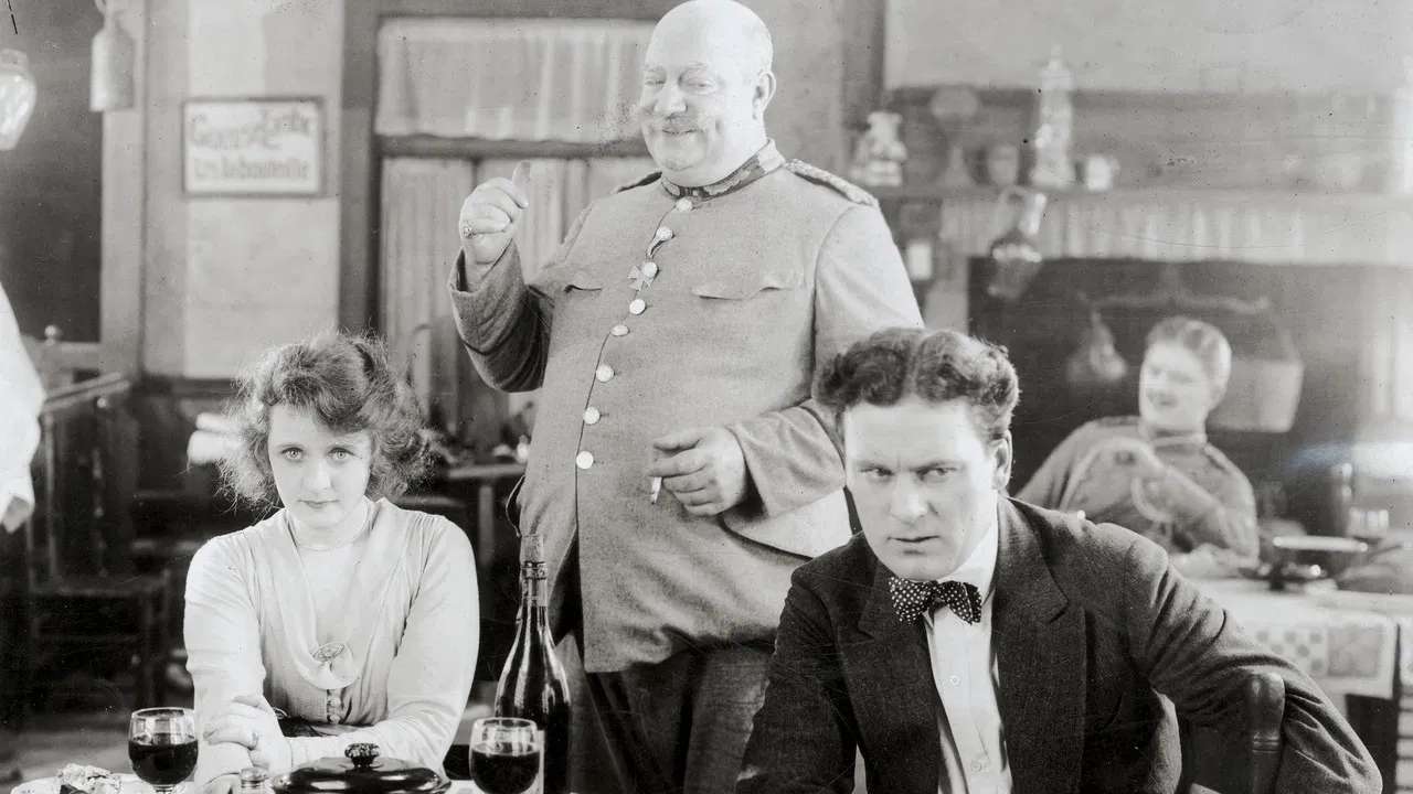 Arms and the Girl backdrop