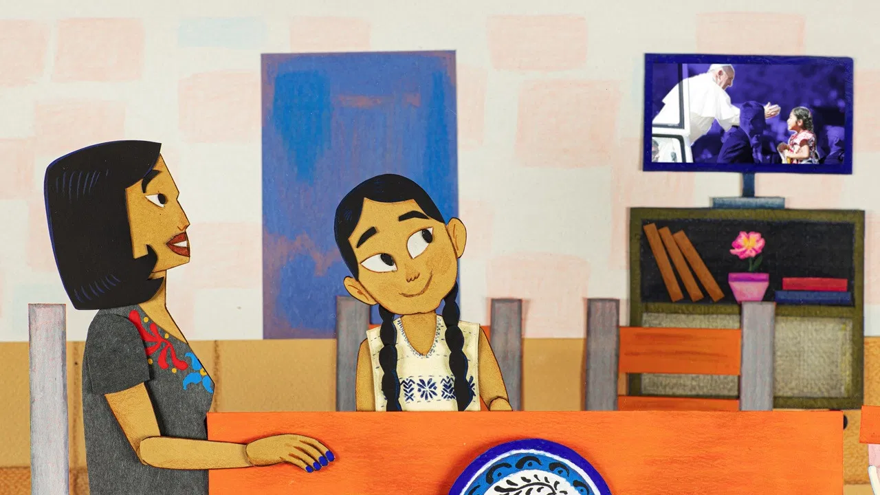 Just Like Me; Sophie Cruz's Story. backdrop