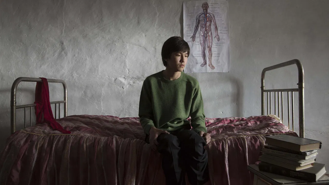 The Wounded Angel backdrop