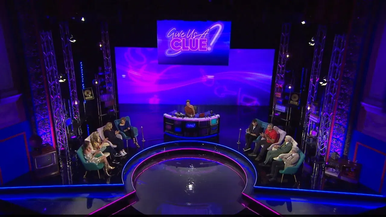 Give Us a Clue NZ backdrop