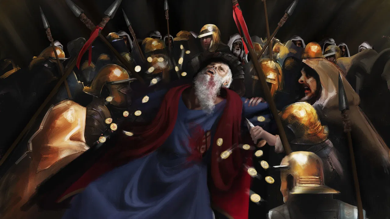 Apostle Paul: A Polite Bribe backdrop