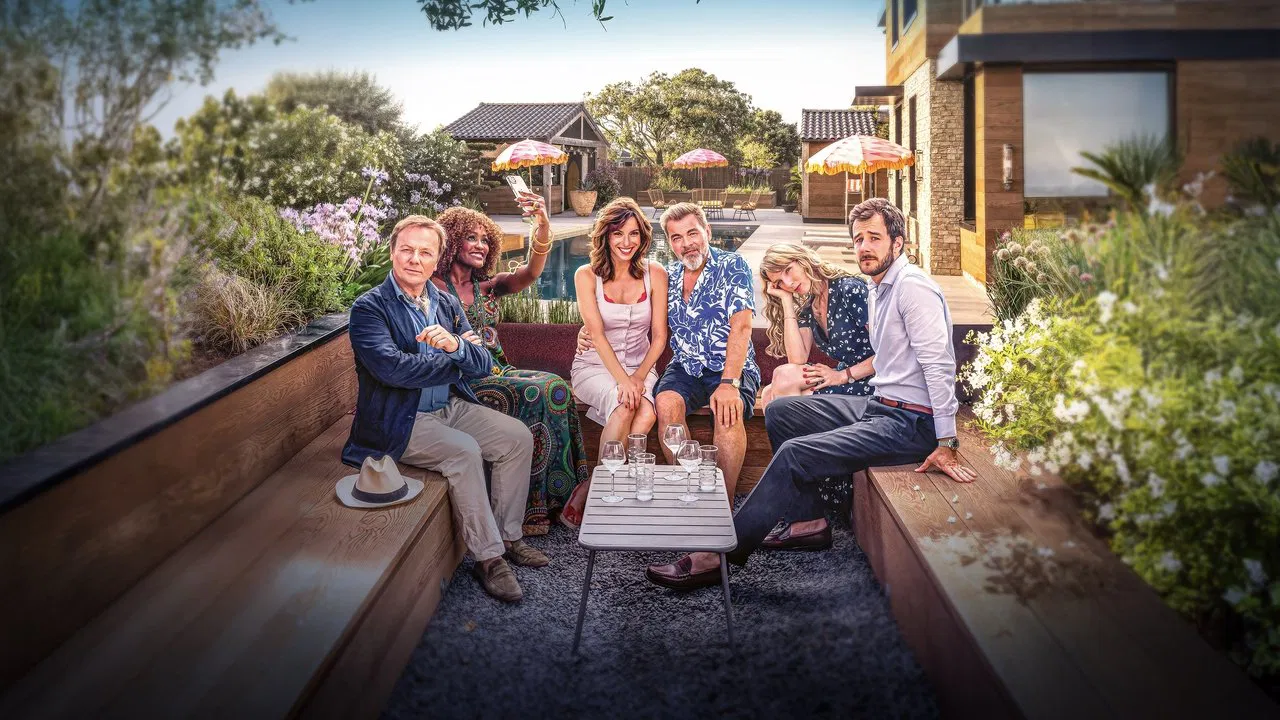 Forced Vacation backdrop