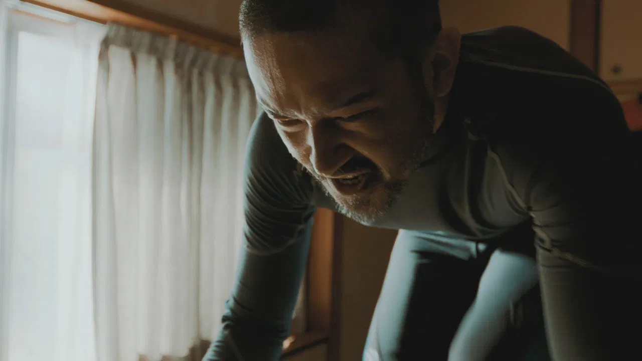 Riding Uphill backdrop