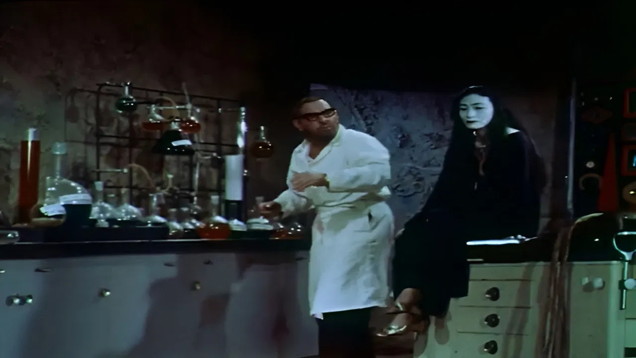 Monsters Crash the Pajama Party backdrop