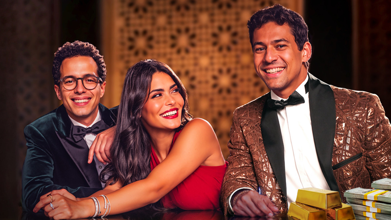 The Magician's Show backdrop