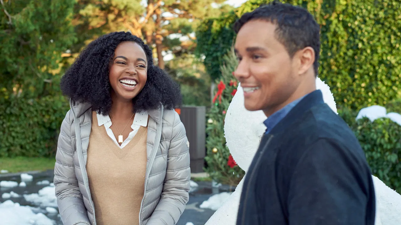 A Majestic Christmas backdrop