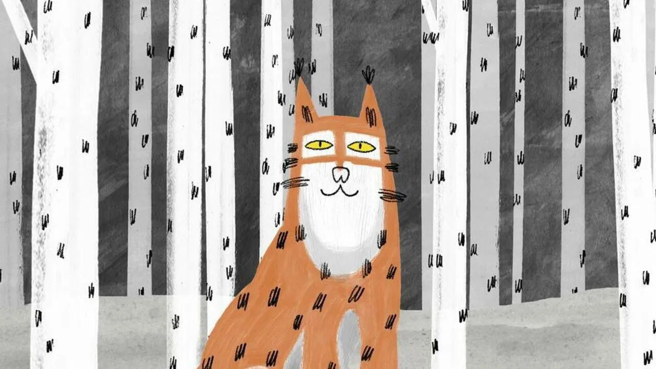 A Lynx in the Town backdrop