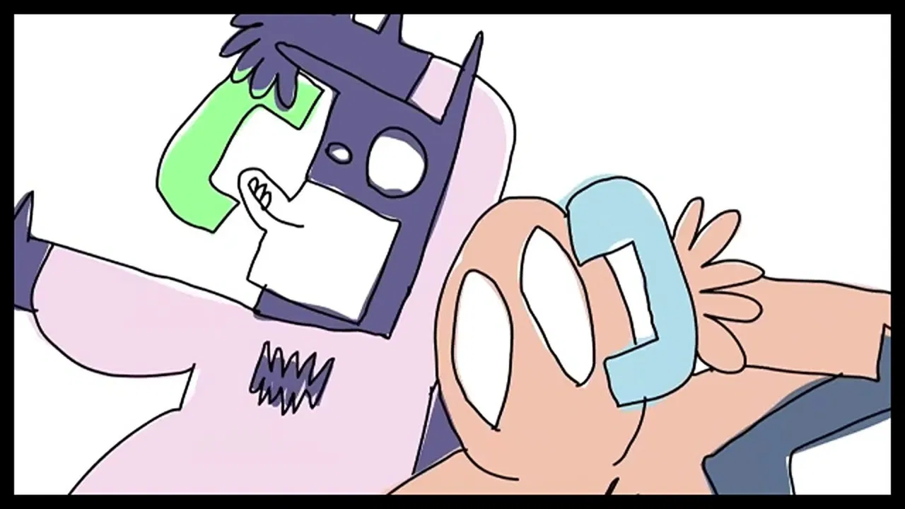 Baman Piderman backdrop