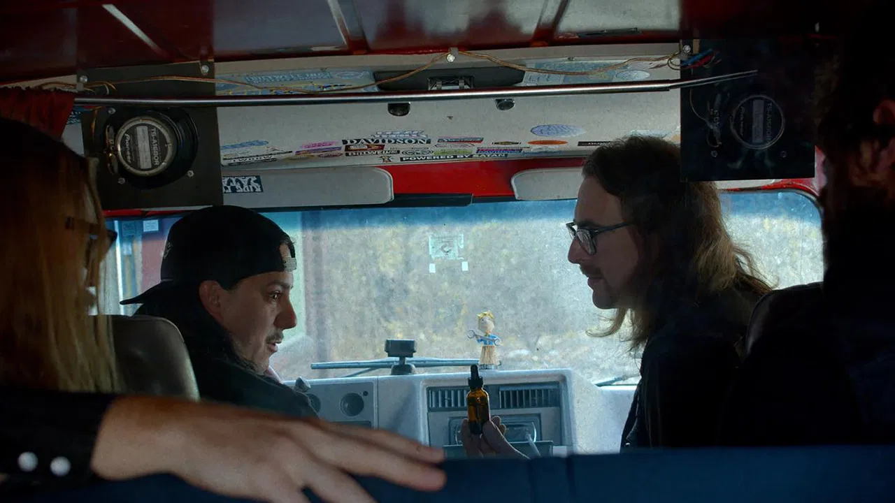 MOTHER IRON HORSE/ Old Man Satan backdrop