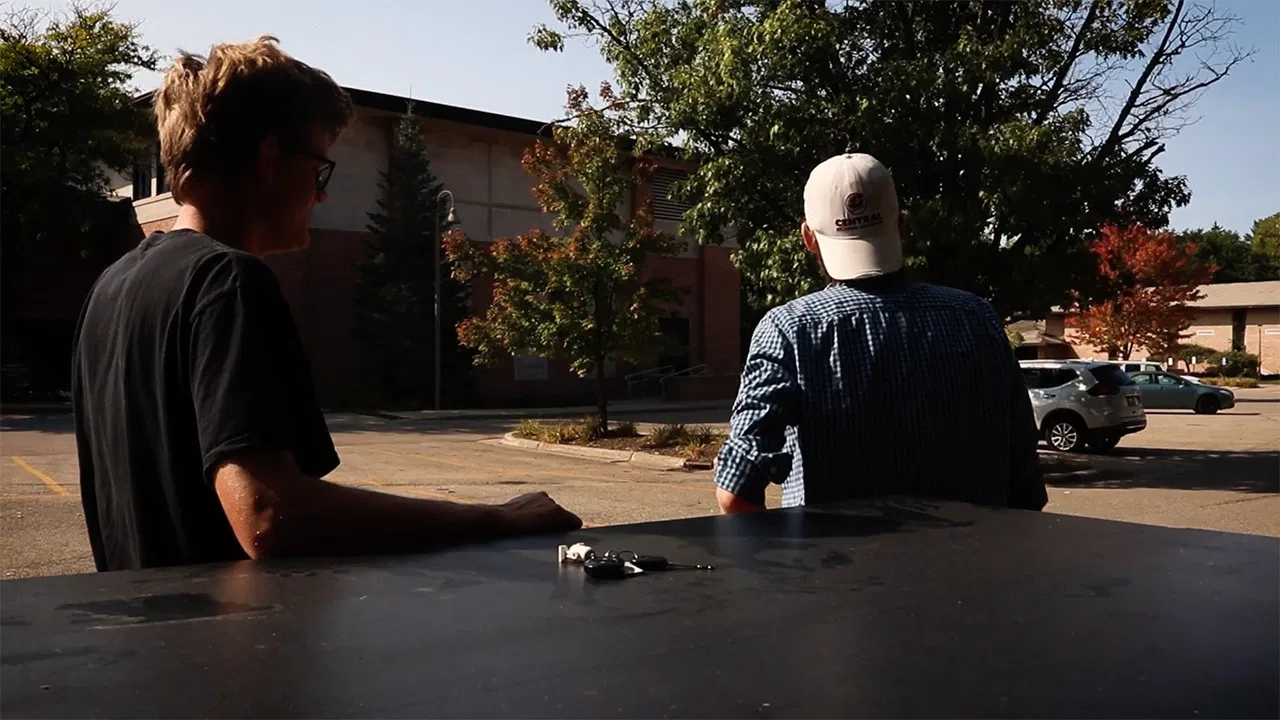 Two DVD Players: An Anxiety backdrop