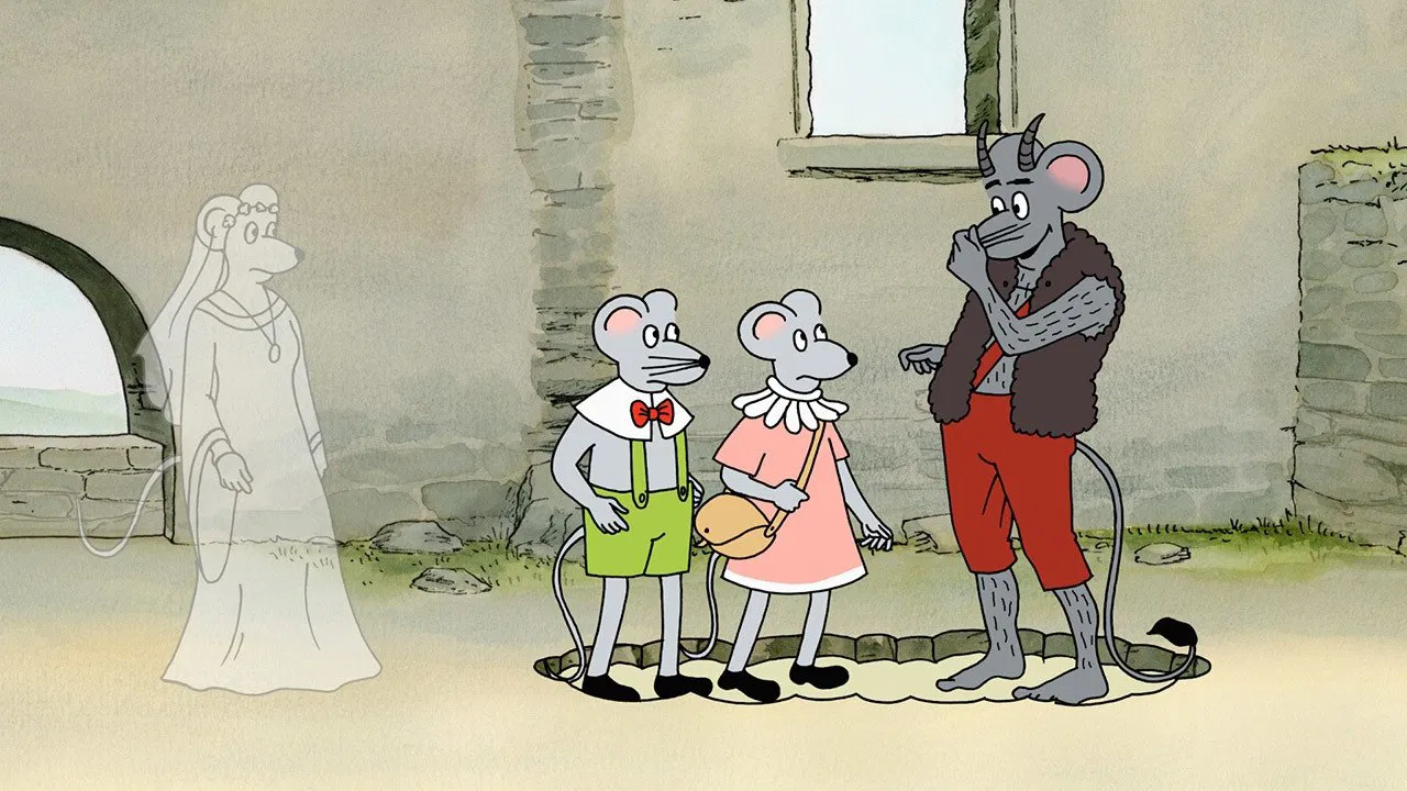 Anča a Pepík backdrop