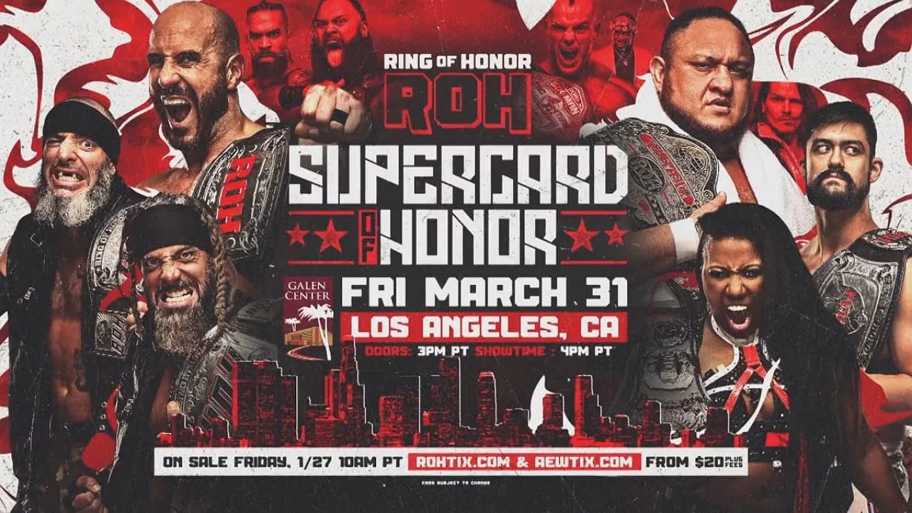 ROH: Supercard of Honor 2023 backdrop