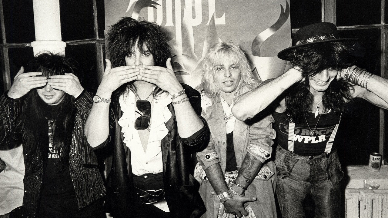 Motley Crue: Decade of Decadence '81-'91 backdrop