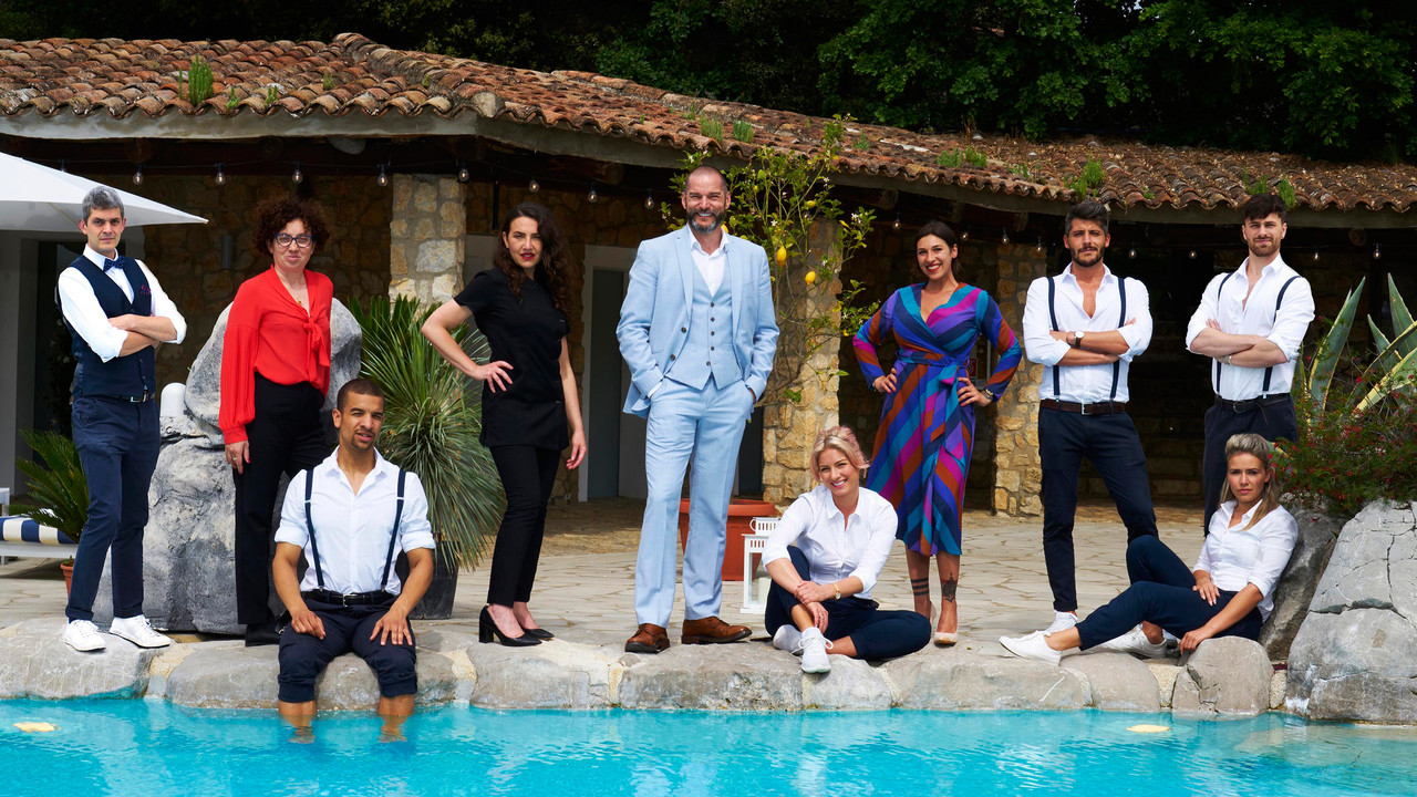 First Dates Hotel backdrop