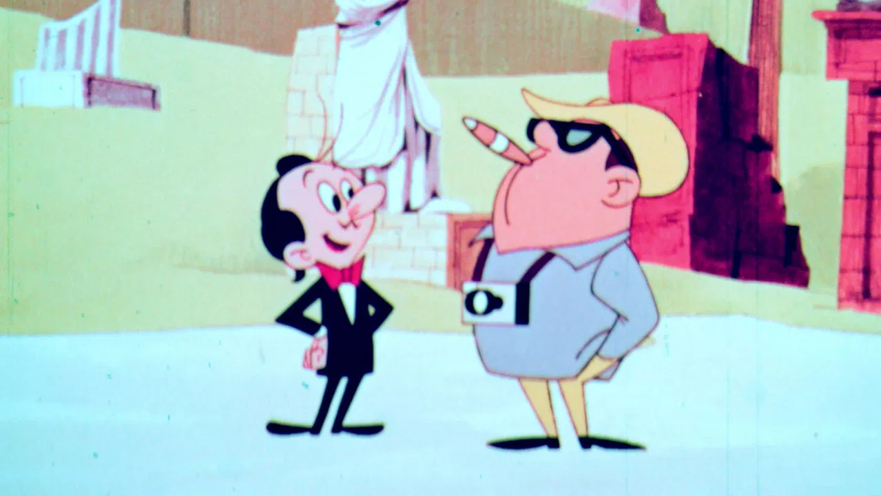 Spaghetti à la romaine backdrop