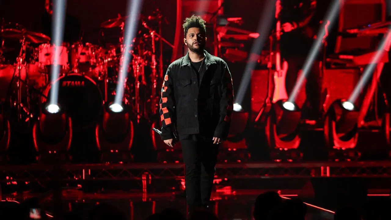 The Weeknd - iHeartRadio Music Festival backdrop
