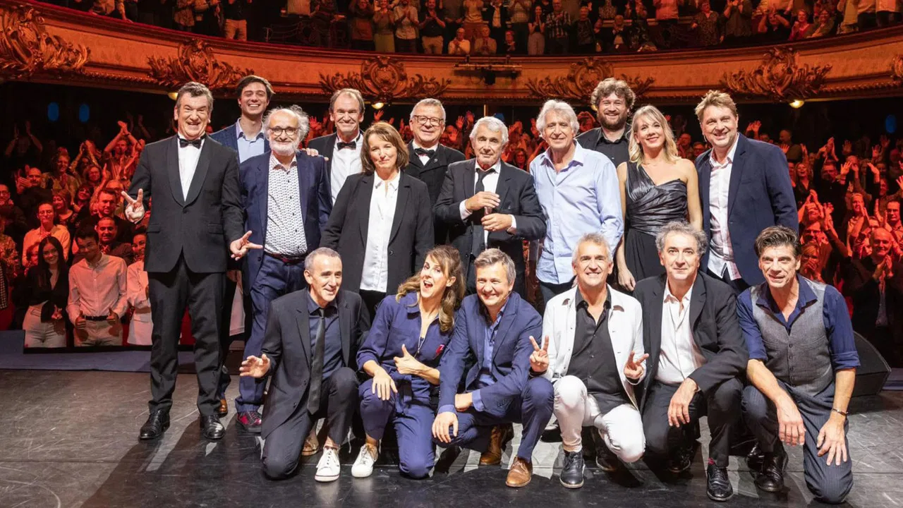 Bonsoir Monsieur Devos backdrop