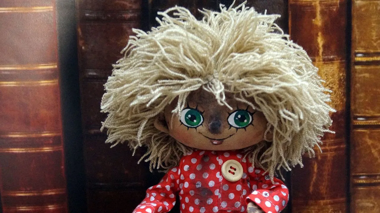 Little Brownie Kuzya backdrop