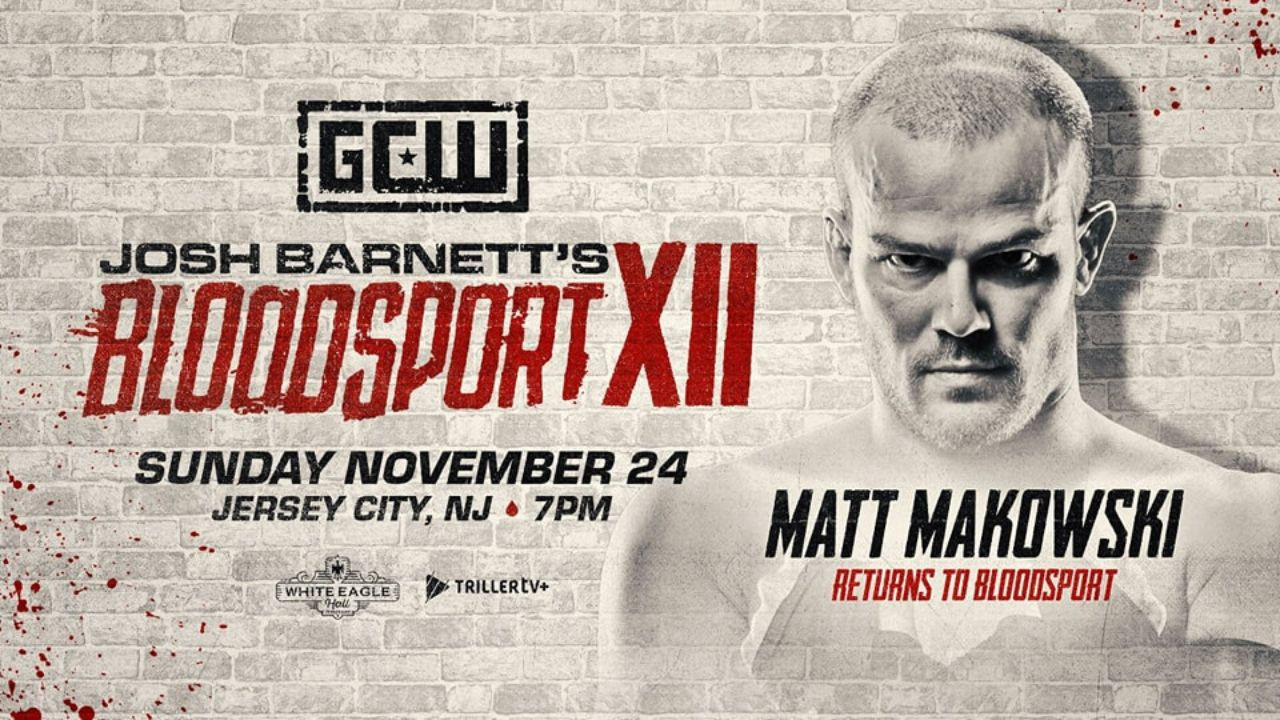Josh Barnett's Bloodsport XII backdrop