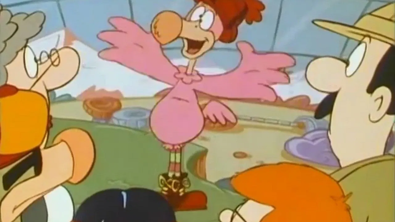 Fiddley Foodle Bird backdrop