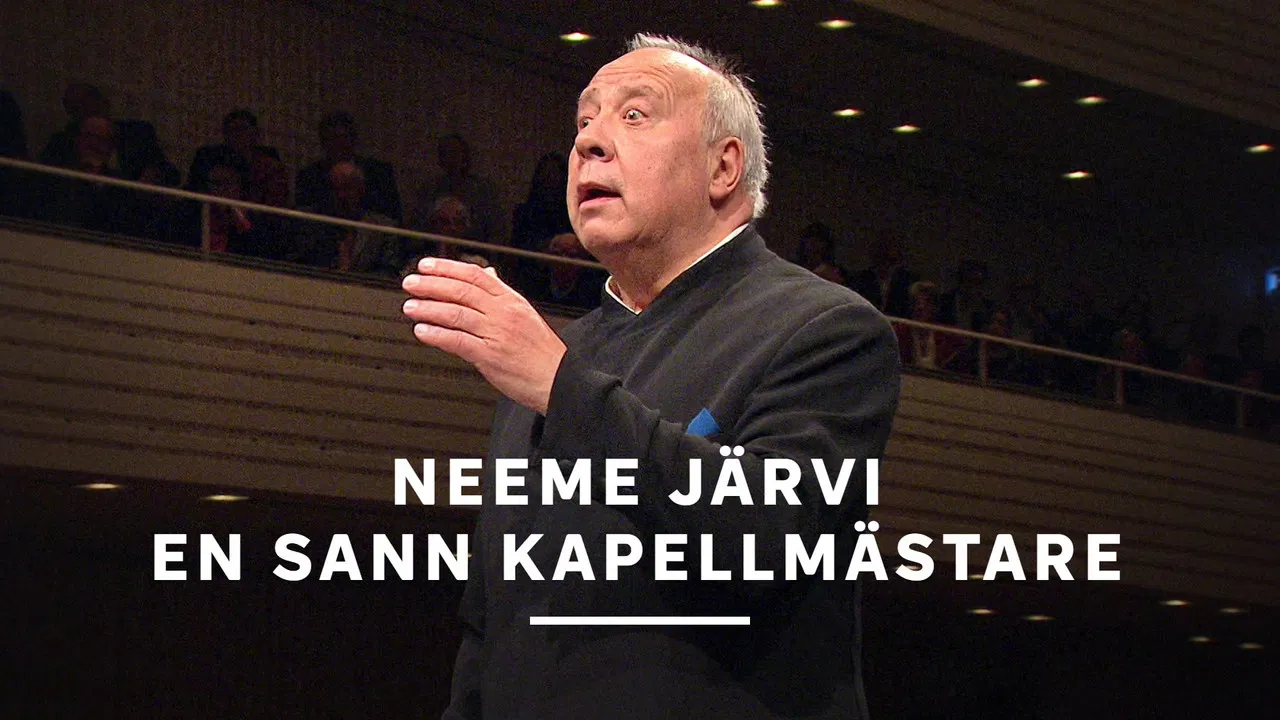 Neeme Järvi. Only Music Matters backdrop