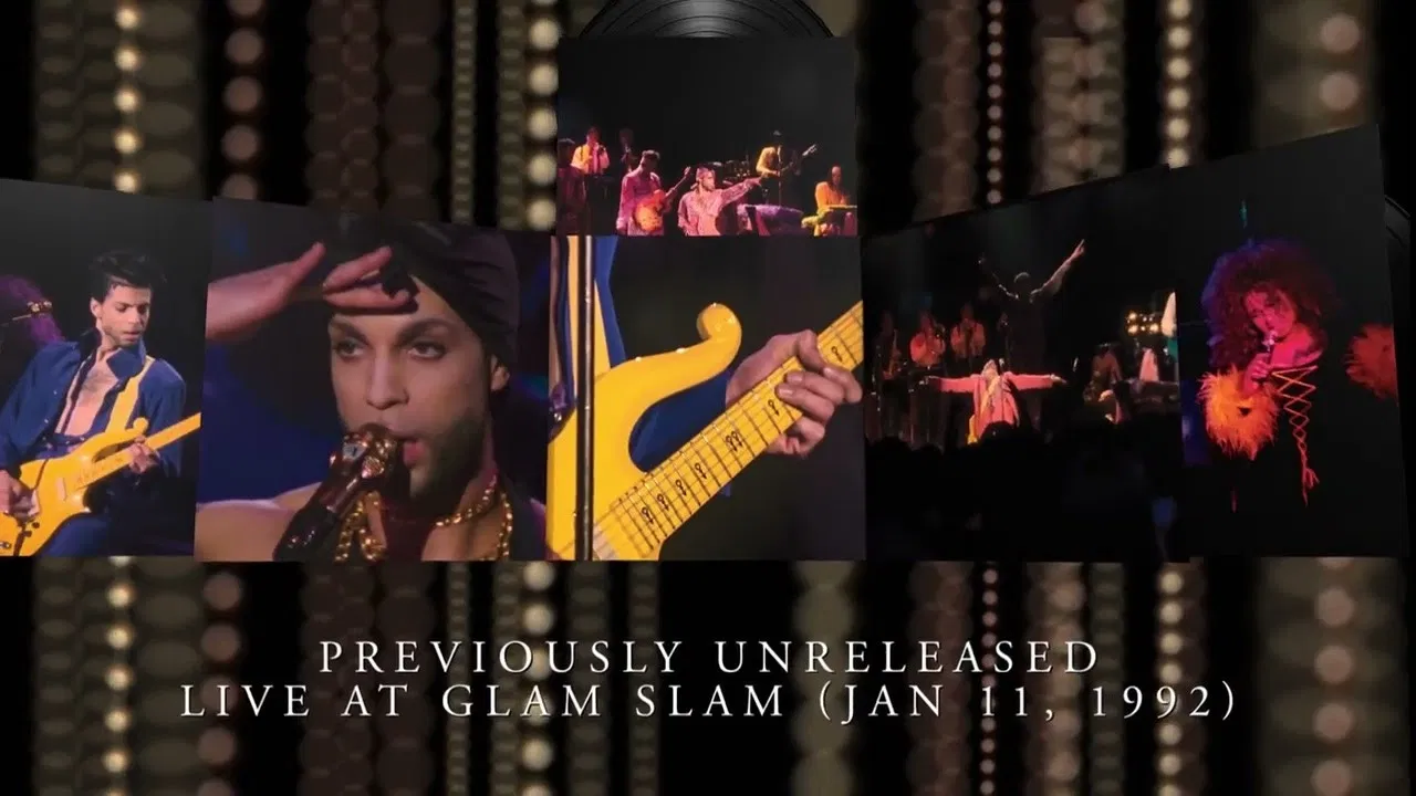 Prince & The New Power Generation: Live at Glam Slam backdrop