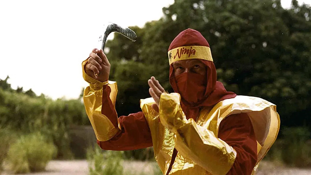 Cobra Against Ninja backdrop