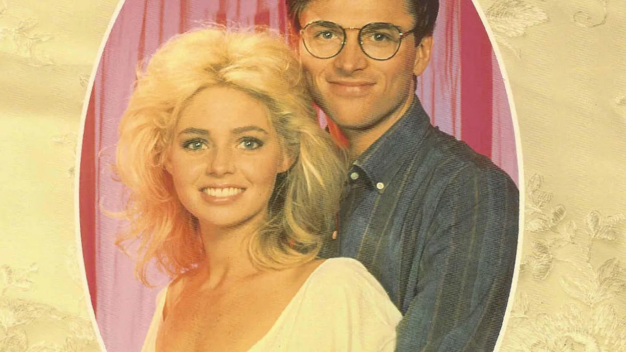 I Married a Centerfold backdrop