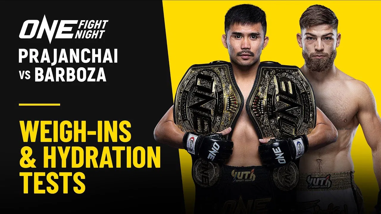 ONE Fight Night 28: Prajanchai vs. Barboza backdrop