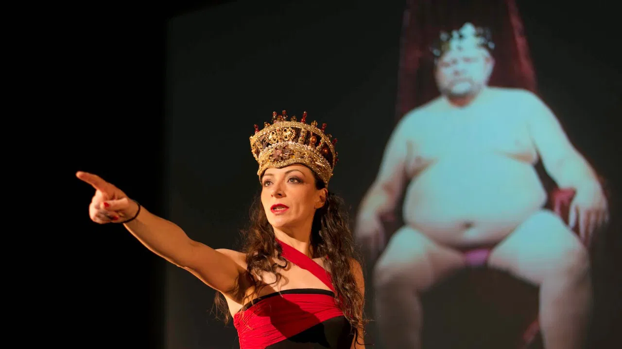 El viaje de las reinas backdrop