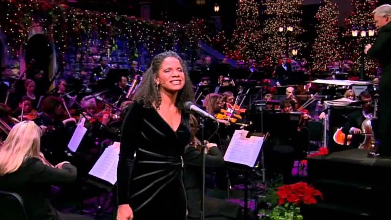 Christmas with the Mormon Tabernacle Choir and Orchestra at Temple Square Featuring Audra McDonald and Peter Graves backdrop