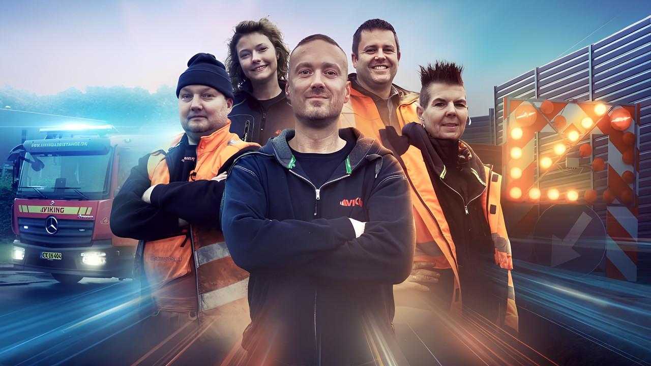 Vejens helte backdrop