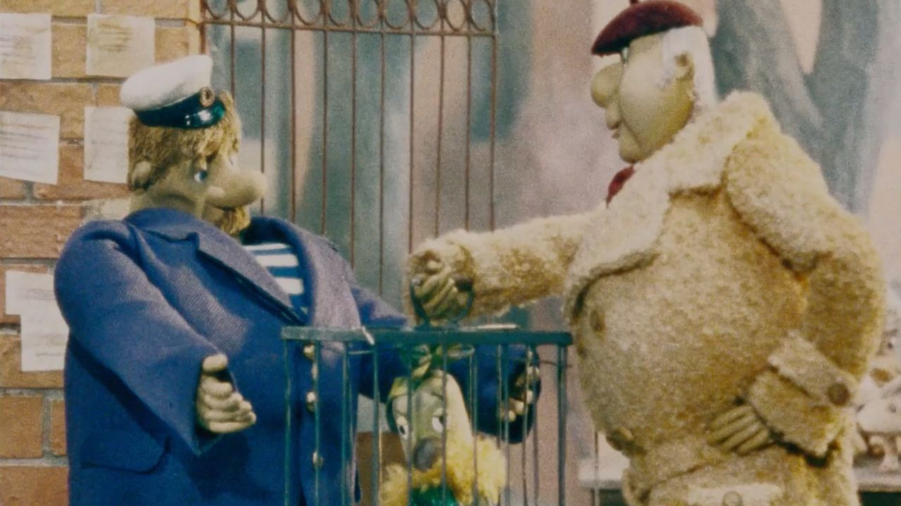 The Boatswain and The Parrot backdrop