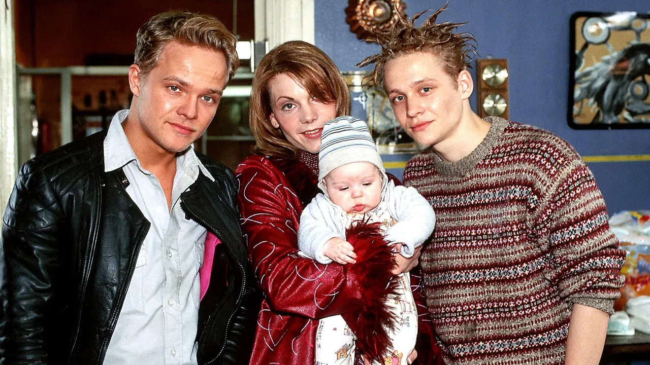 Babykram ist Männersache backdrop