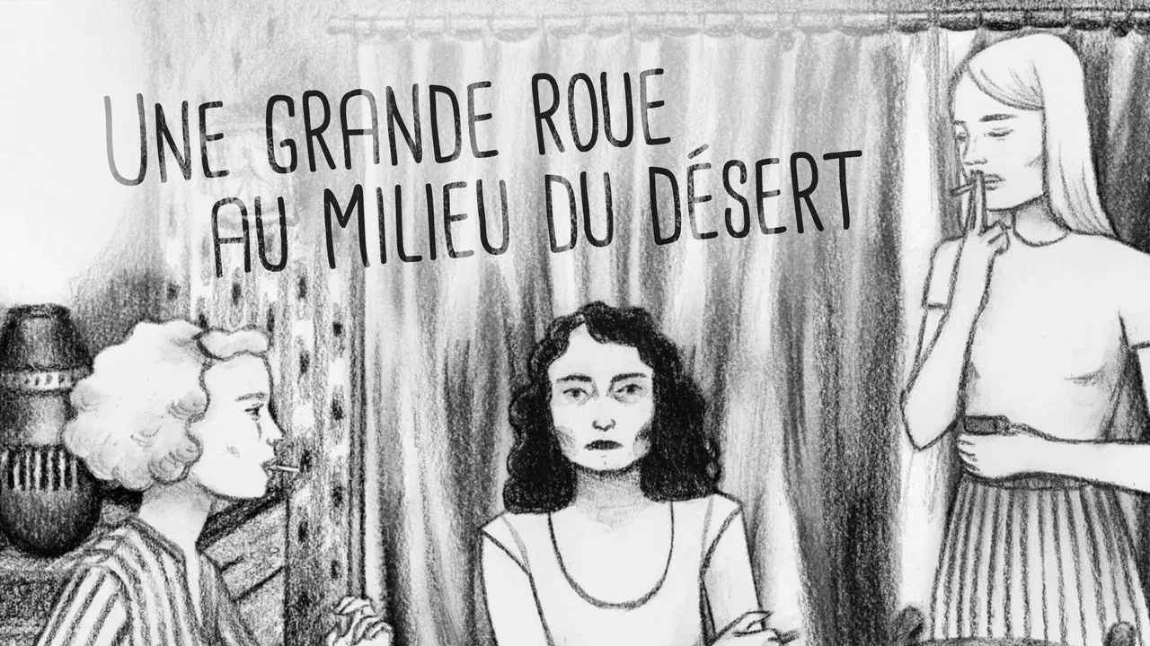 A Ferris Wheel in the Desert backdrop