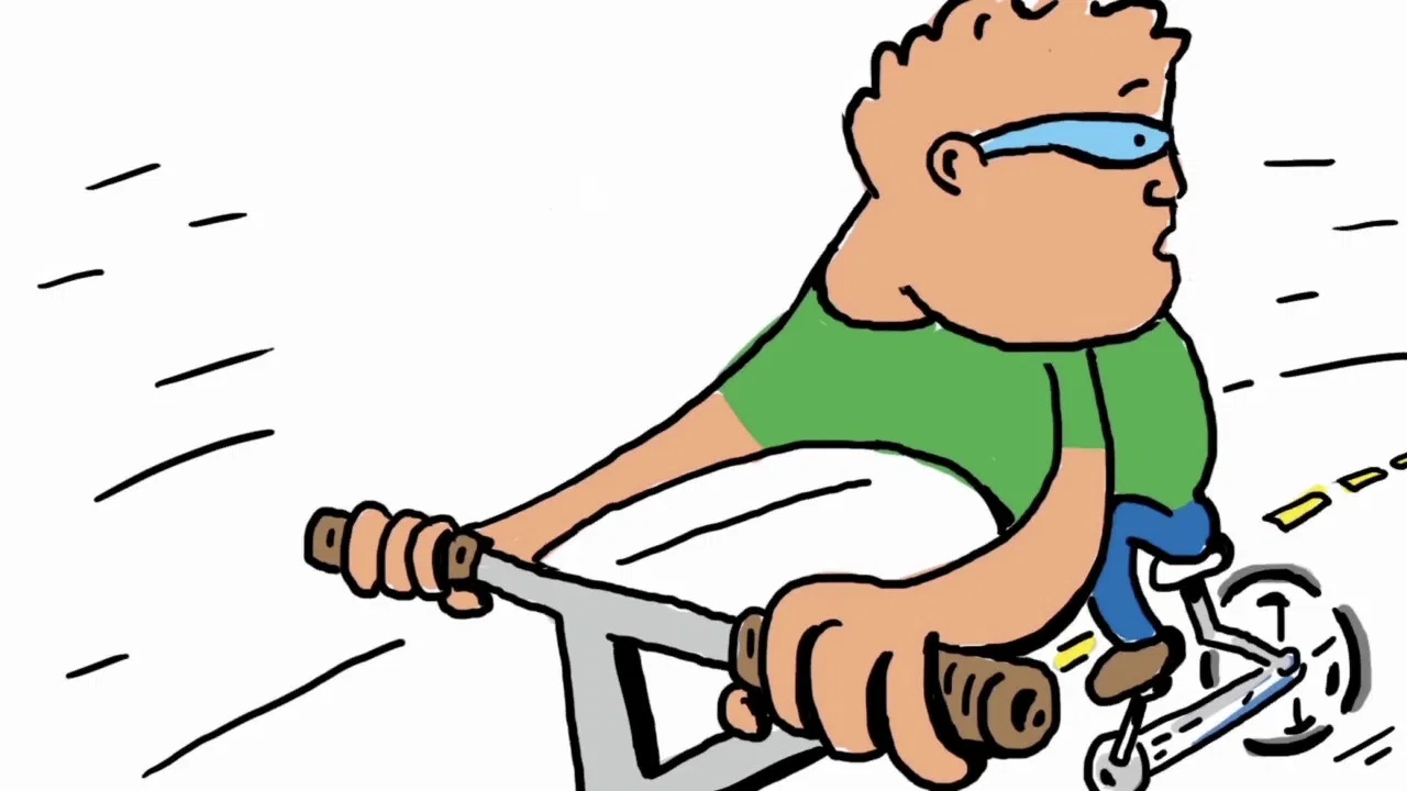 I Bought a Bike backdrop