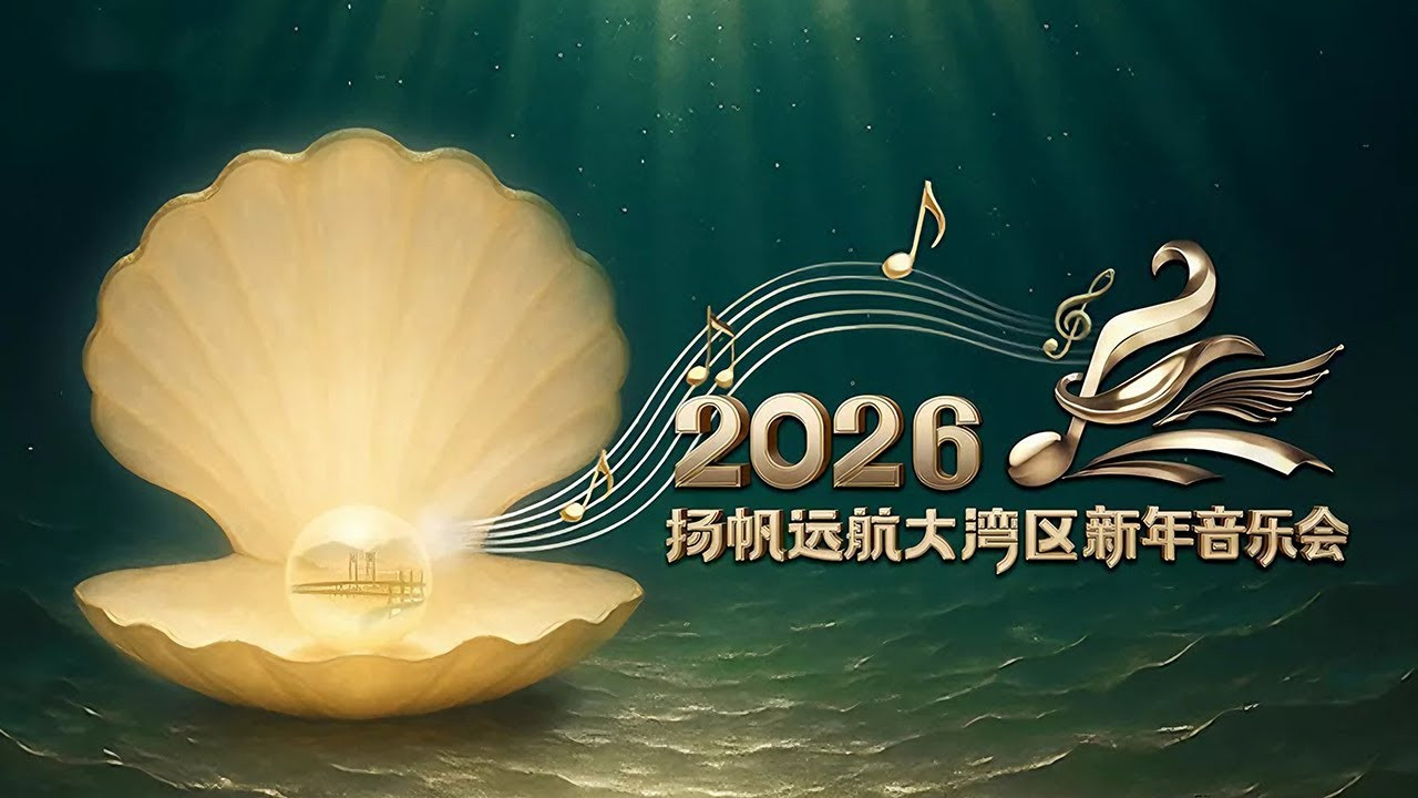 扬帆远航大湾区——2026新年音乐会 backdrop